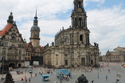 Plaza de Dresden - Sajonia -Alemania
